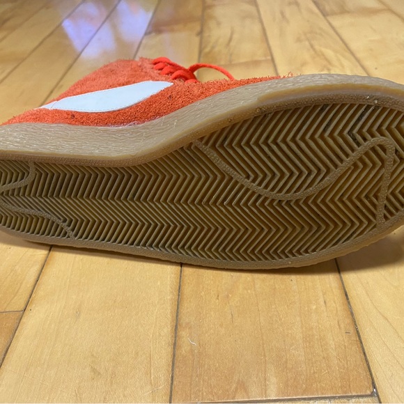 Nike blazer Mid suede vintage orange gum woman’s shoes - Picture 4 of 7